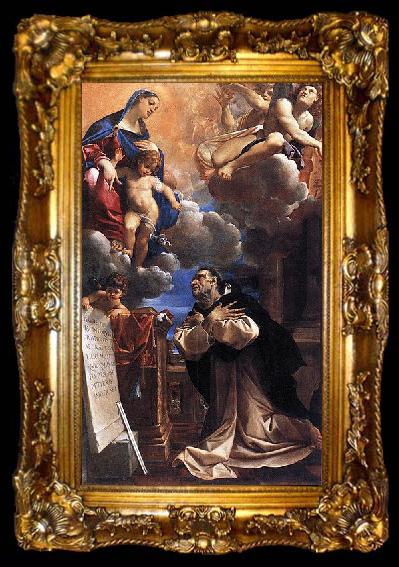 framed  Lodovico Carracci La Vierge et l